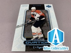 2000-01 Upper Deck Ovation Hockey Card #41 Eric Lindros Philadelphia Flyers